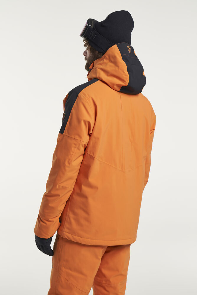 Tenson Core Ski Jacket Herren in Dunkelorange (217), Rückansicht