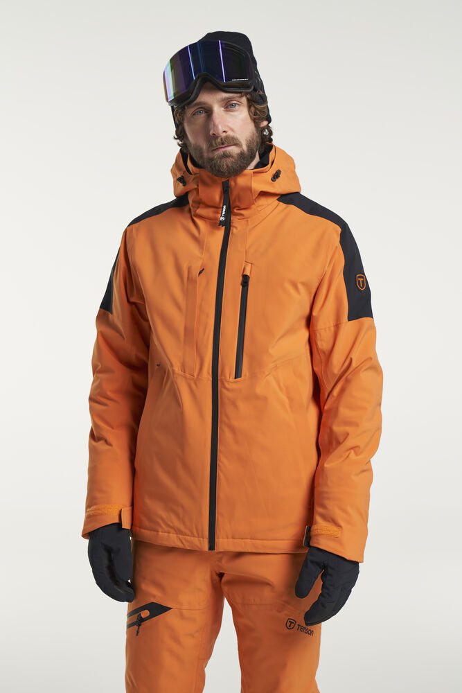 Tenson Core Ski Jacket Herren in Dunkelorange (217), Vorderansicht