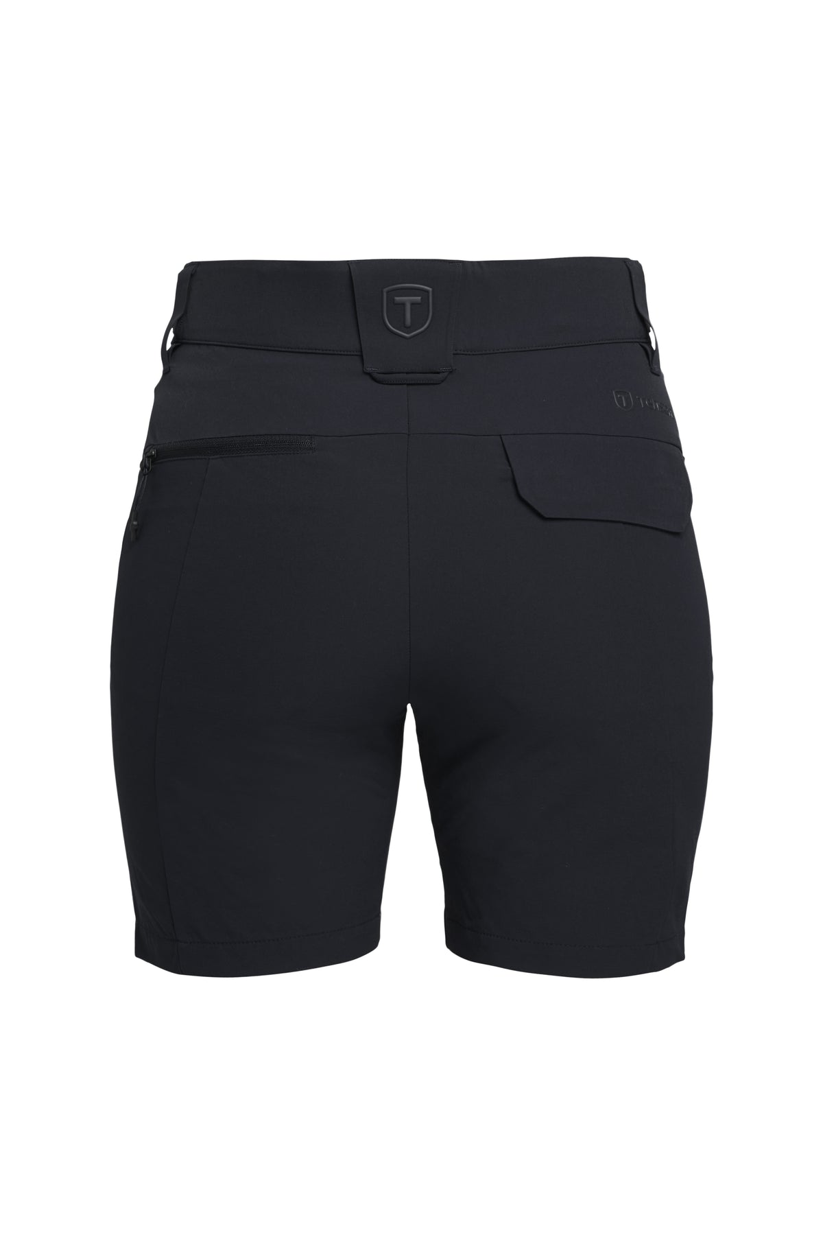 Tenson TXlite Adventure Shorts Women Schwarz, Rückansicht