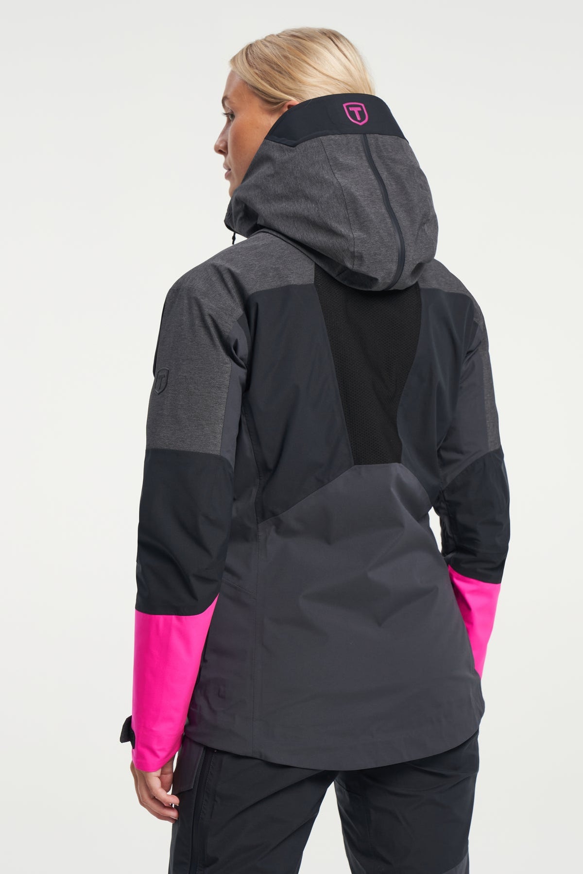 Tenson Touring Shell Jacket Women Anthrazit, Produktansicht