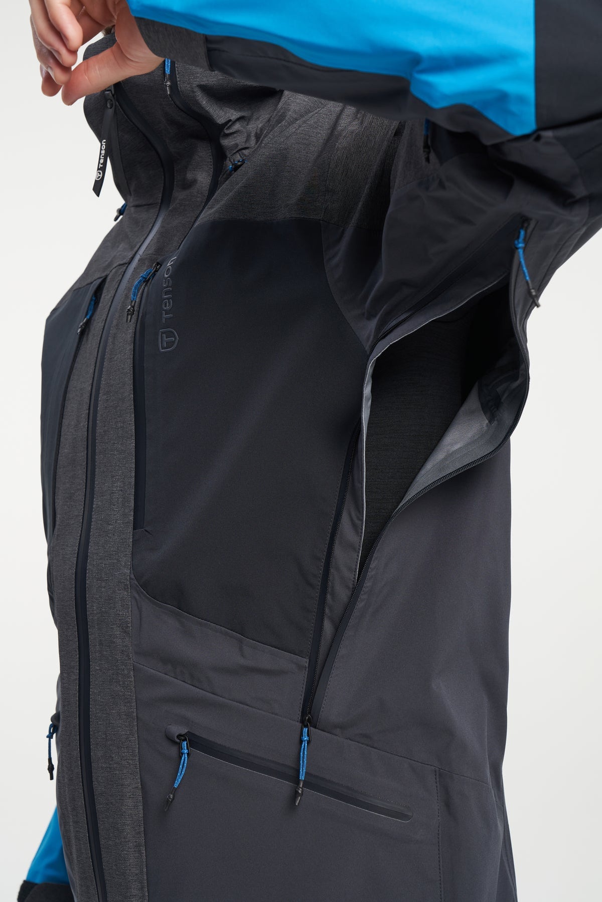 Tenson Touring Shell Jacket Men Anthrazit, Produktansicht