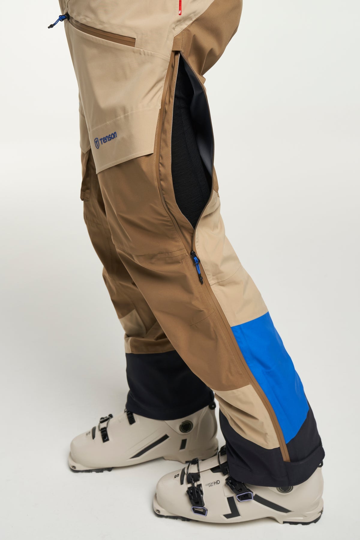 Tenson Touring Shell Pant Men Beige, Produktansicht