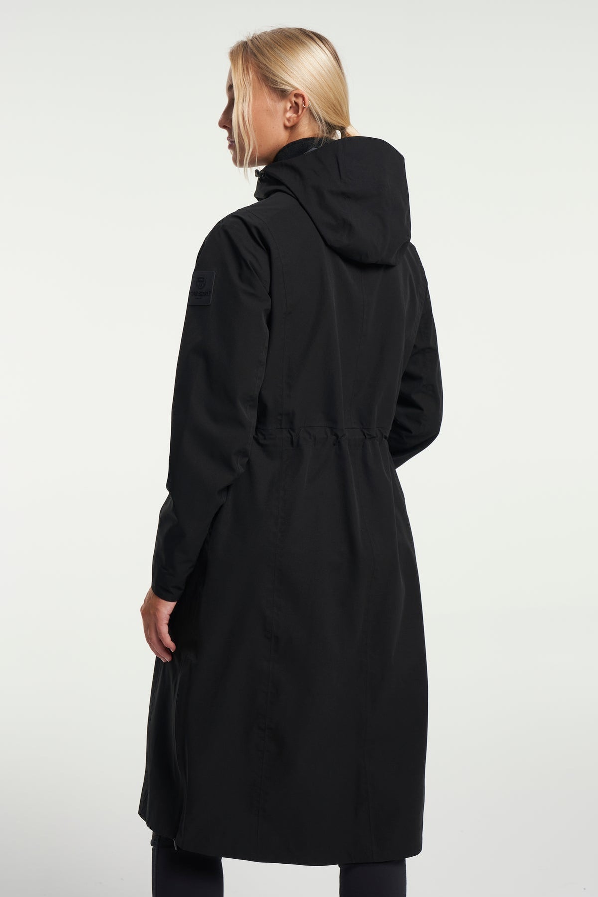 Tenson Maxi Parka Women Schwarz, Produktansicht