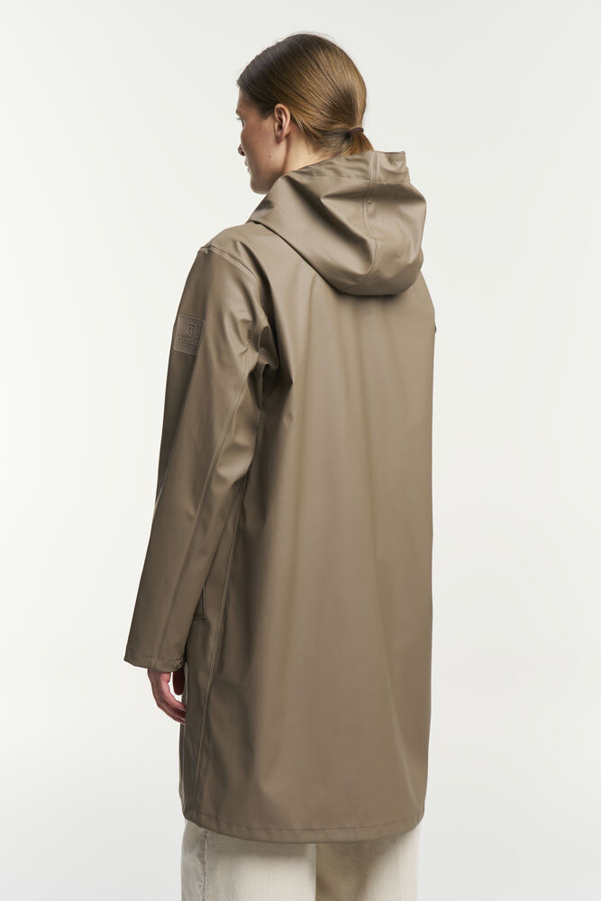 Tenson Apelviken PU Coat Damen in Braun (748), Rückansicht