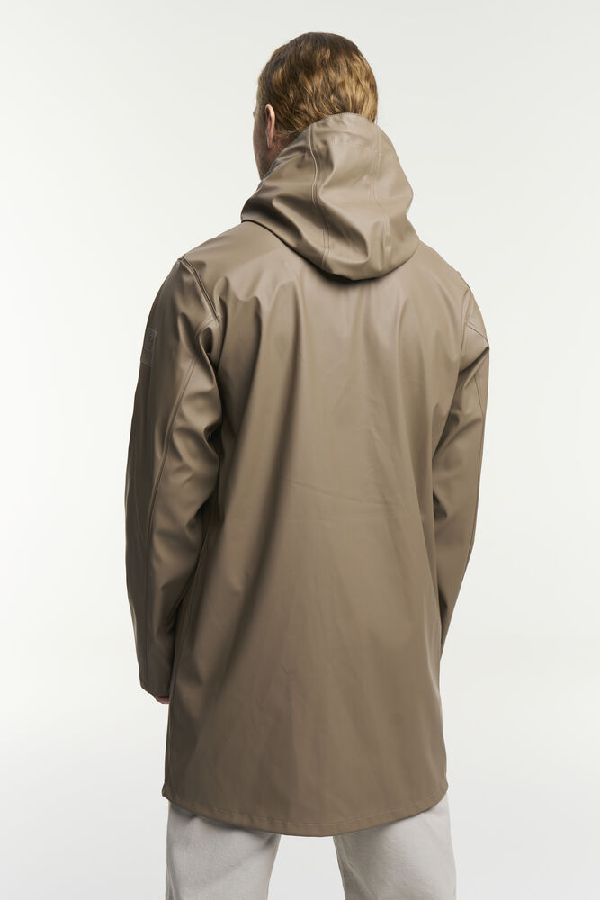 Tenson Apelviken PU Coat Herren in Braun (748), Rückansicht