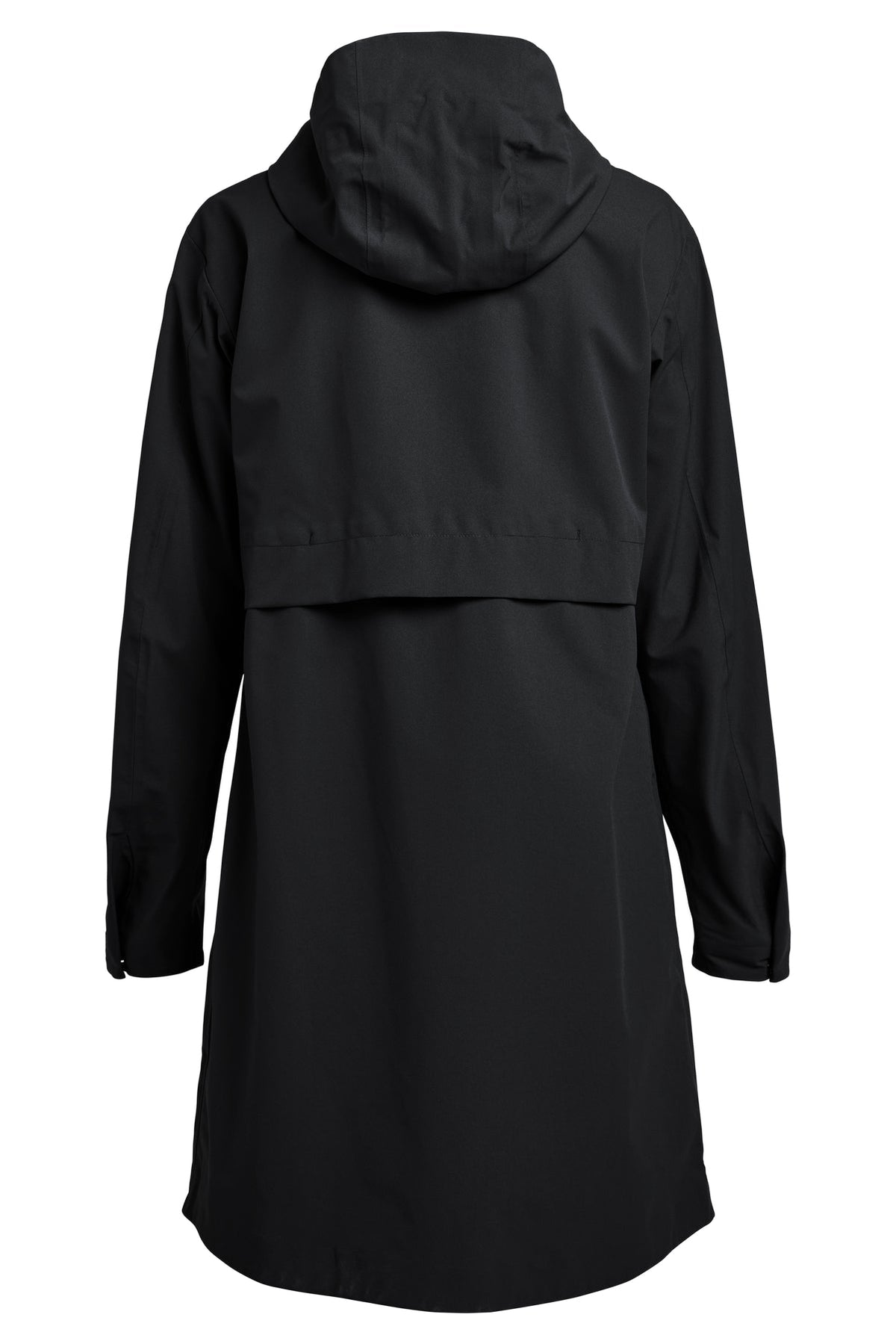 Tenson Misty Shell Parka Women Schwarz, Rückansicht