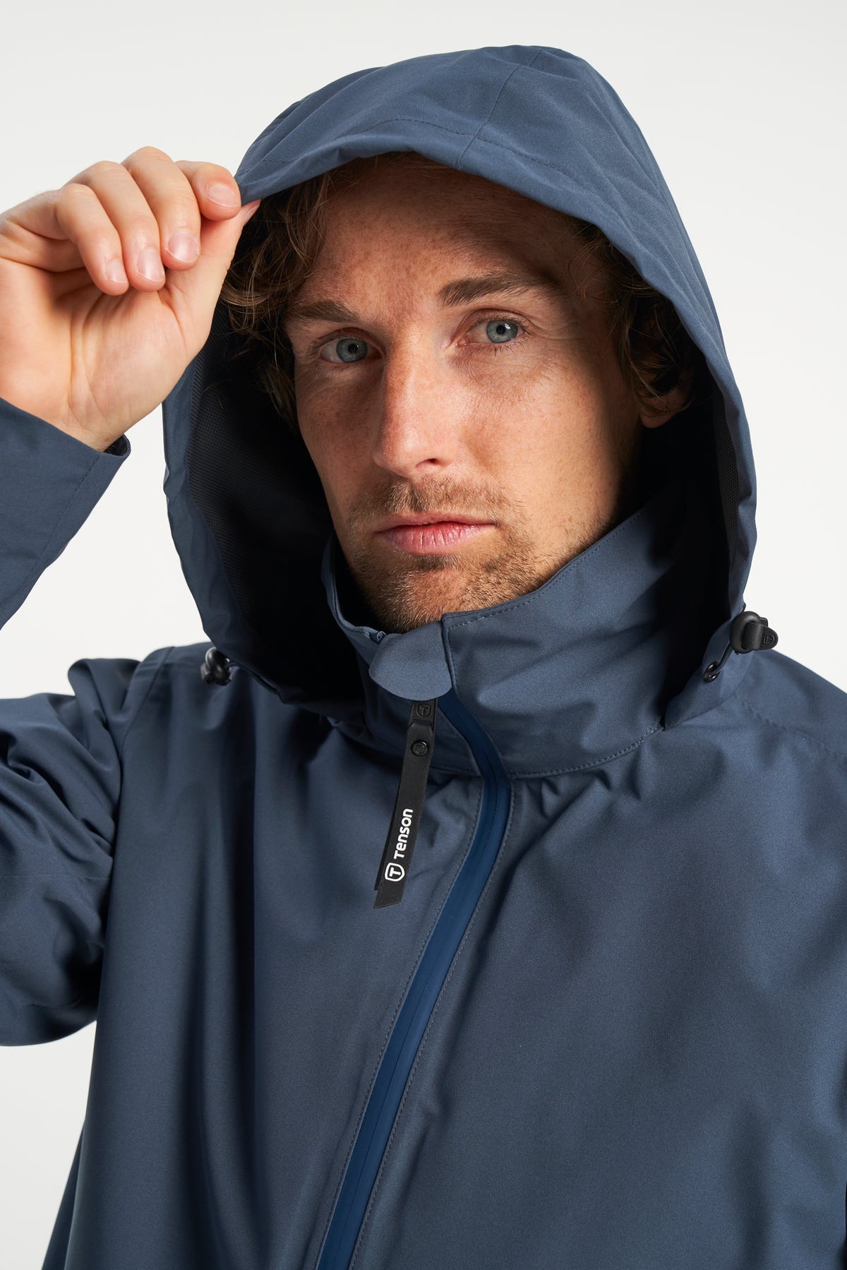 Tenson Dew Point Parka Men Dunkelblau, Produktansicht