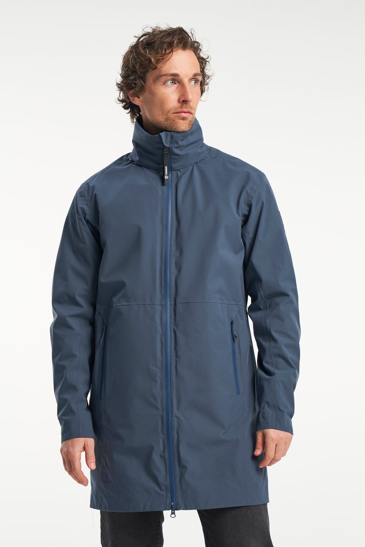 Tenson Dew Point Parka Men Dunkelblau, Produktansicht
