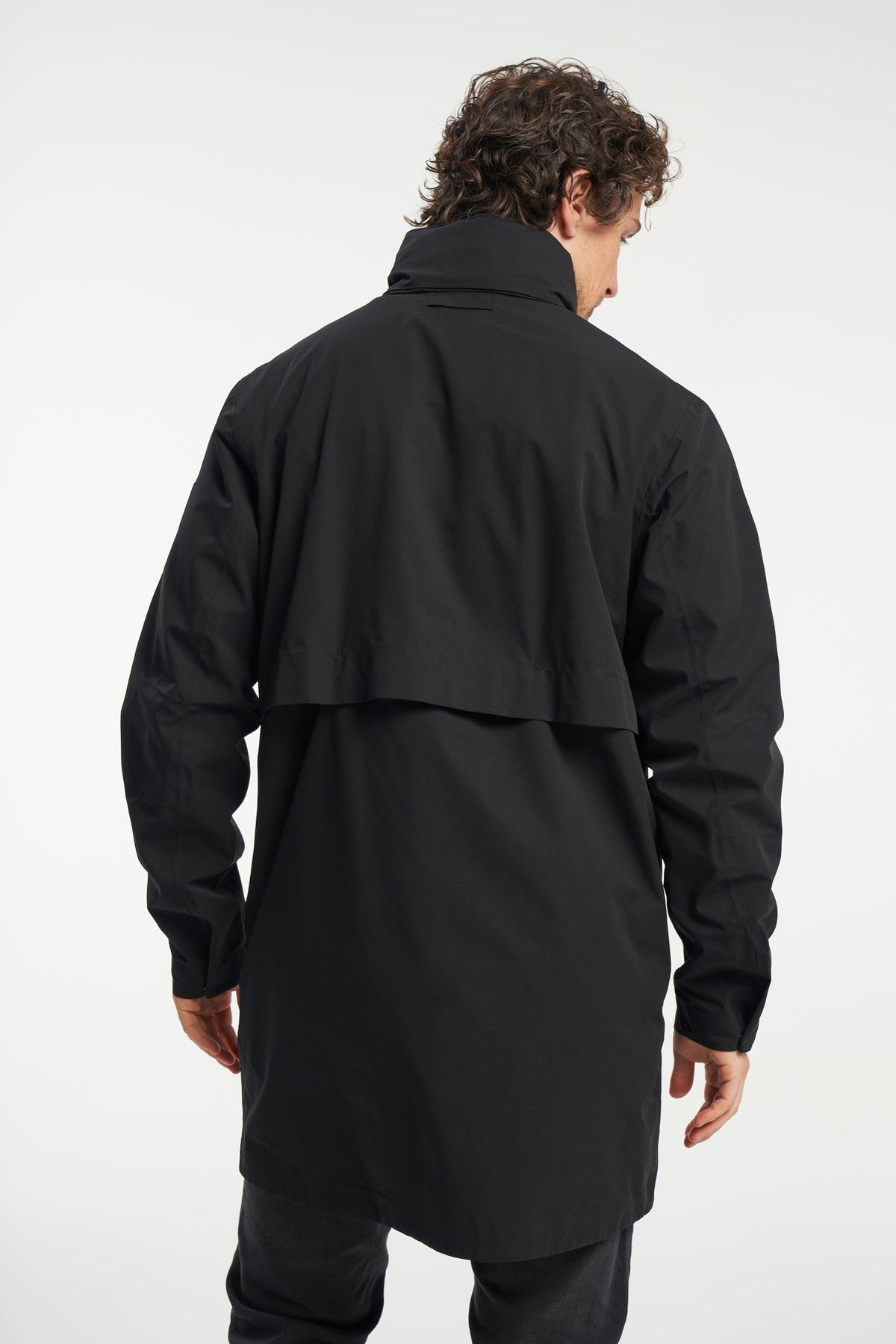 Tenson Dew Point Parka Men Schwarz, Produktansicht