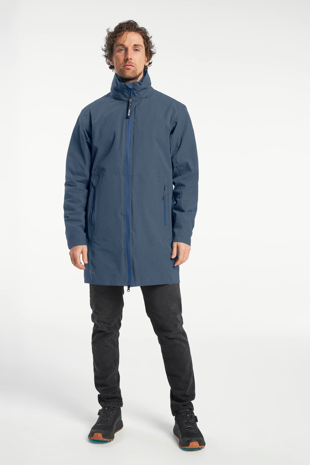 Tenson Dew Point Parka Men Schwarz, Produktansicht