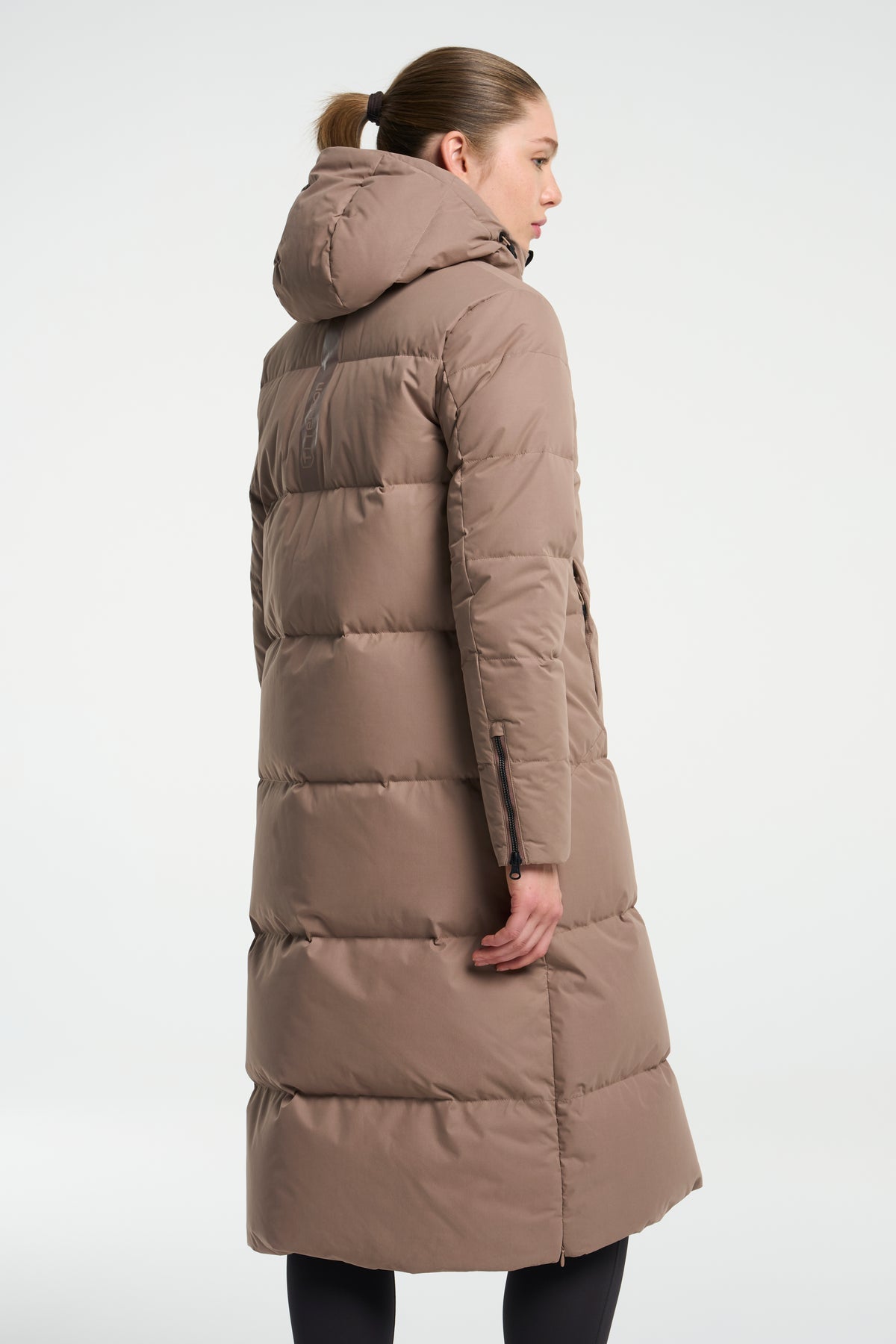 Tenson Shanna 2.0 Down Coat Women Taupe, Produktansicht