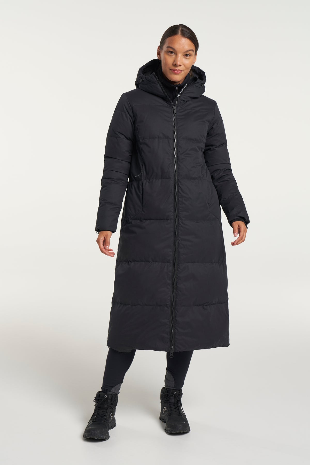 Tenson Shanna 2.0 Down Coat Women Schwarz, Produktansicht