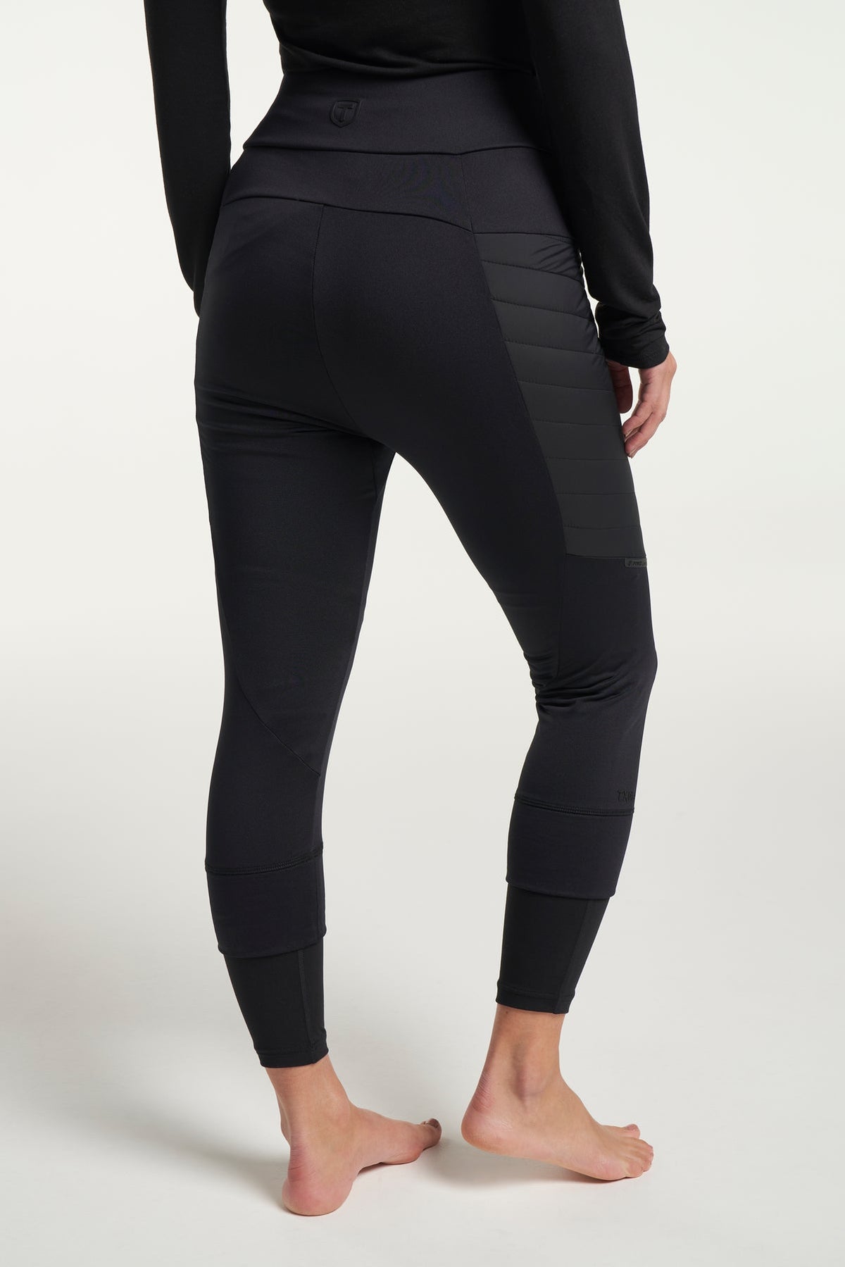 Tenson TXlite Thermal Pants Women Schwarz, Rückansicht