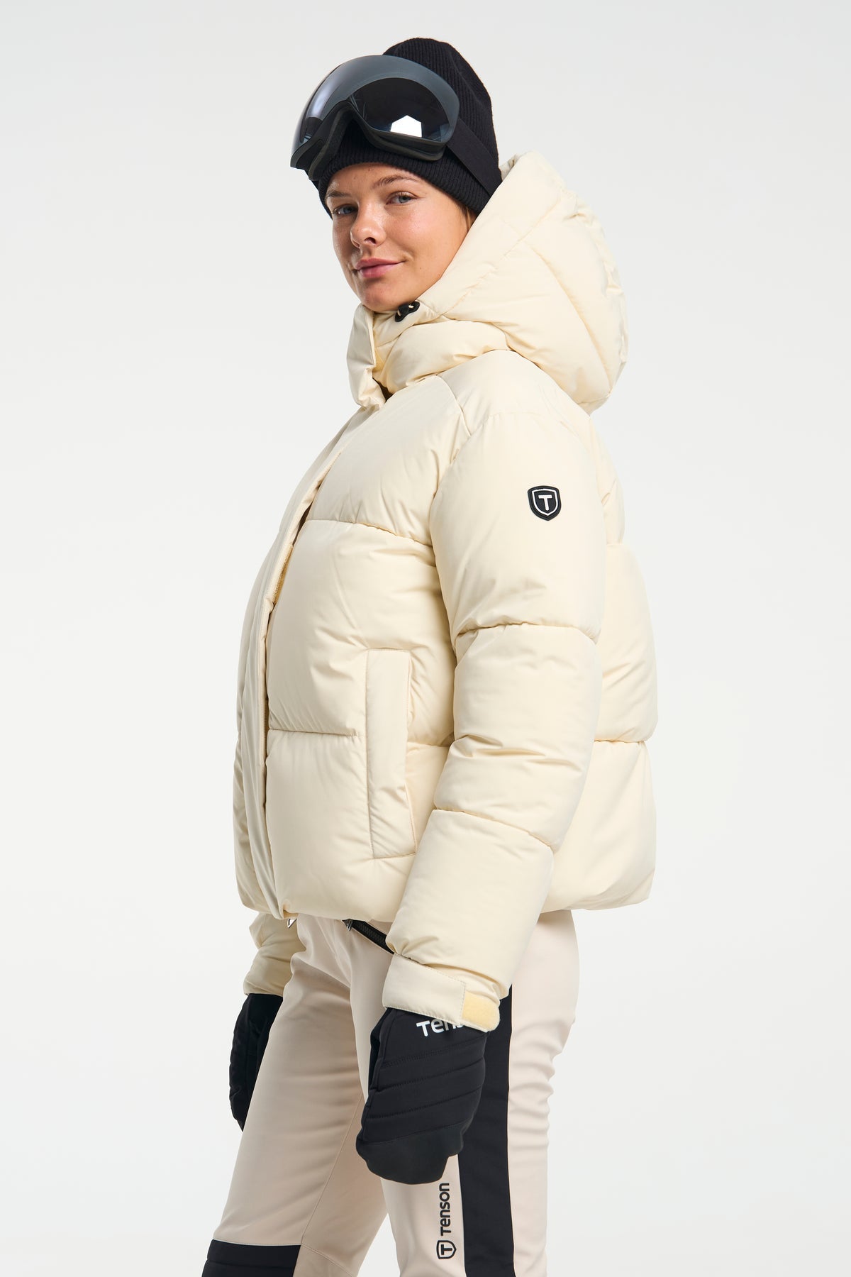 Tenson Moon Jacket Women Creme, Produktansicht