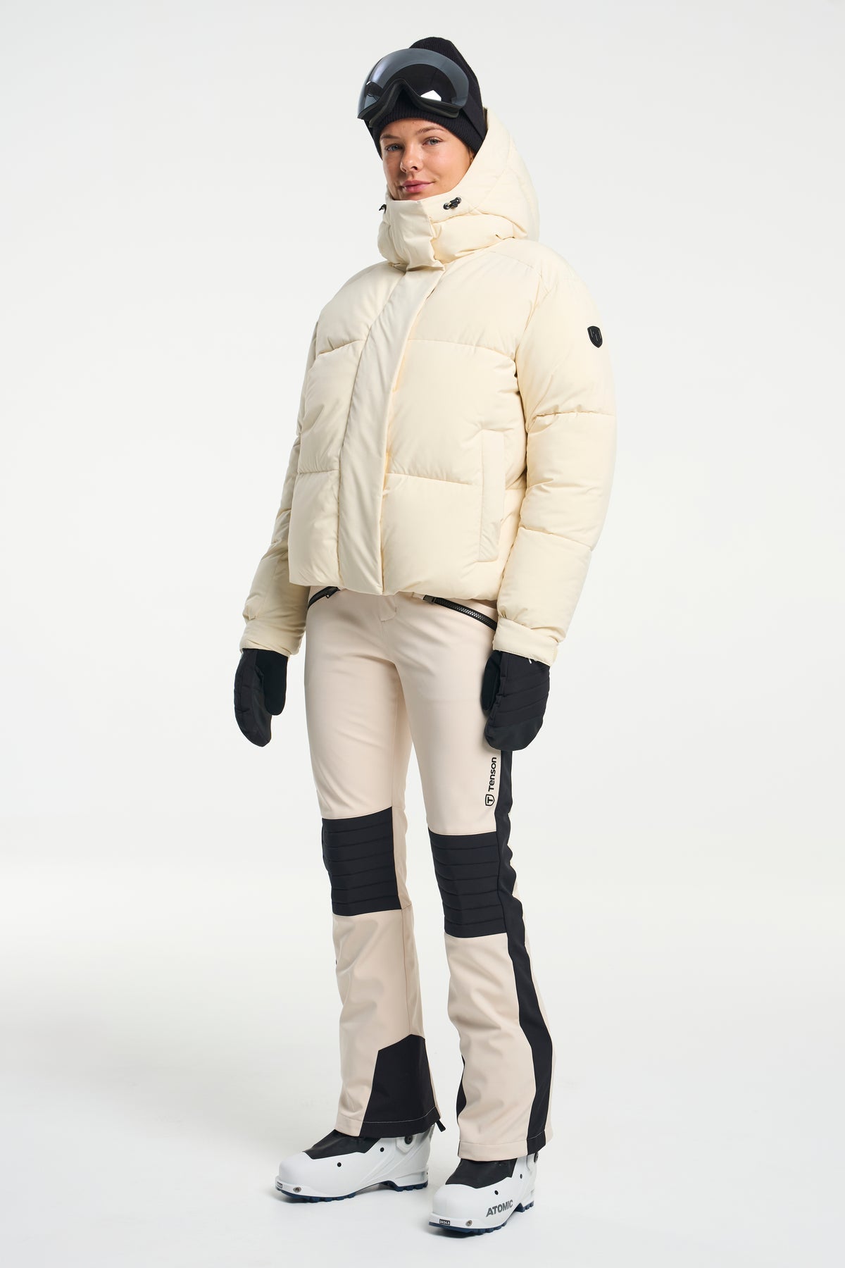 Tenson Moon Jacket Women Creme, Produktansicht
