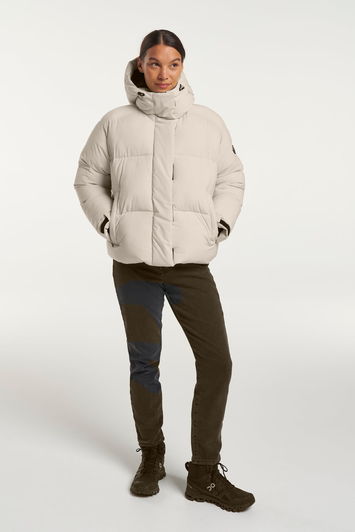 Tenson Moon Jacket Women Creme, Produktansicht