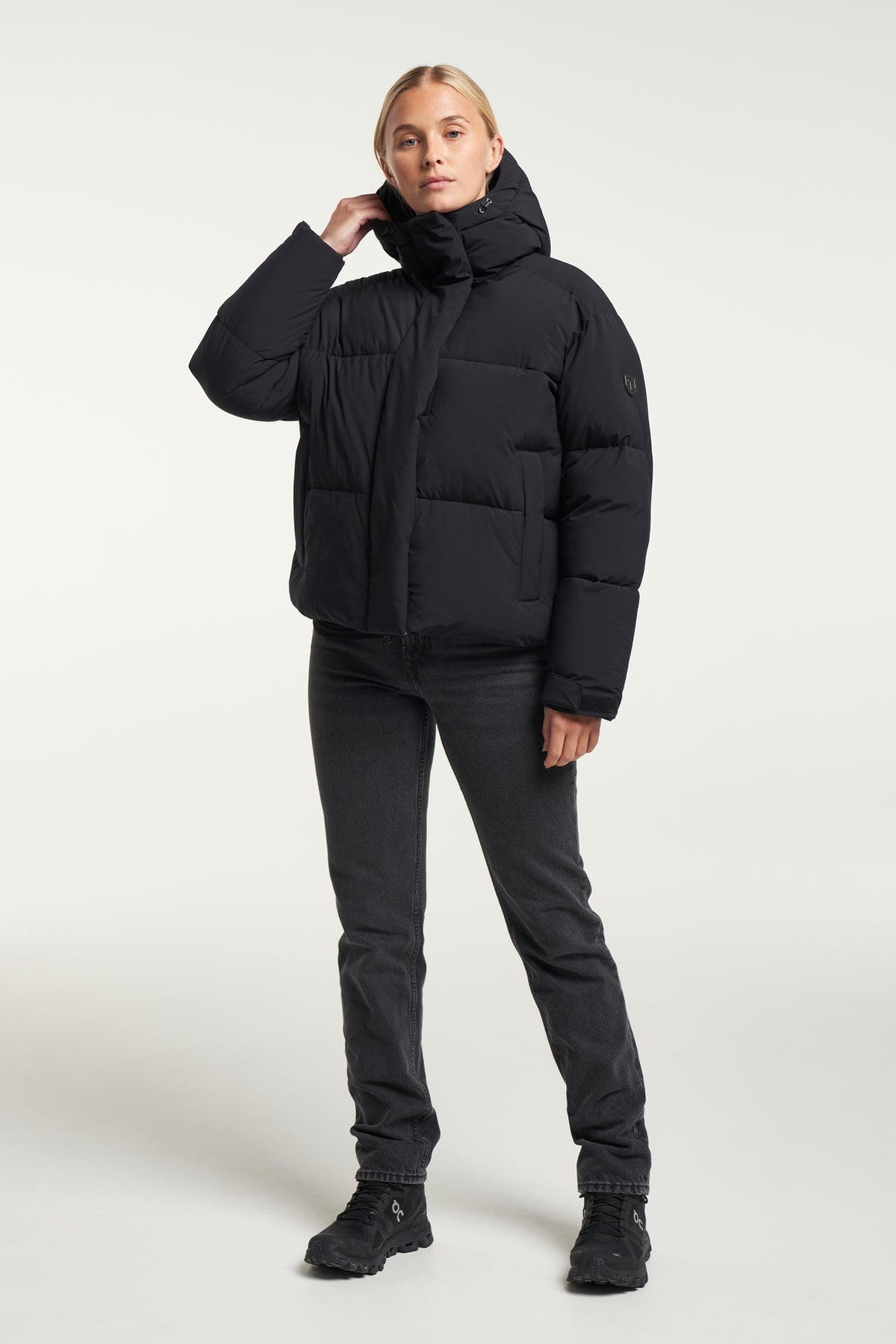Tenson Moon Jacket Women Schwarz, Produktansicht