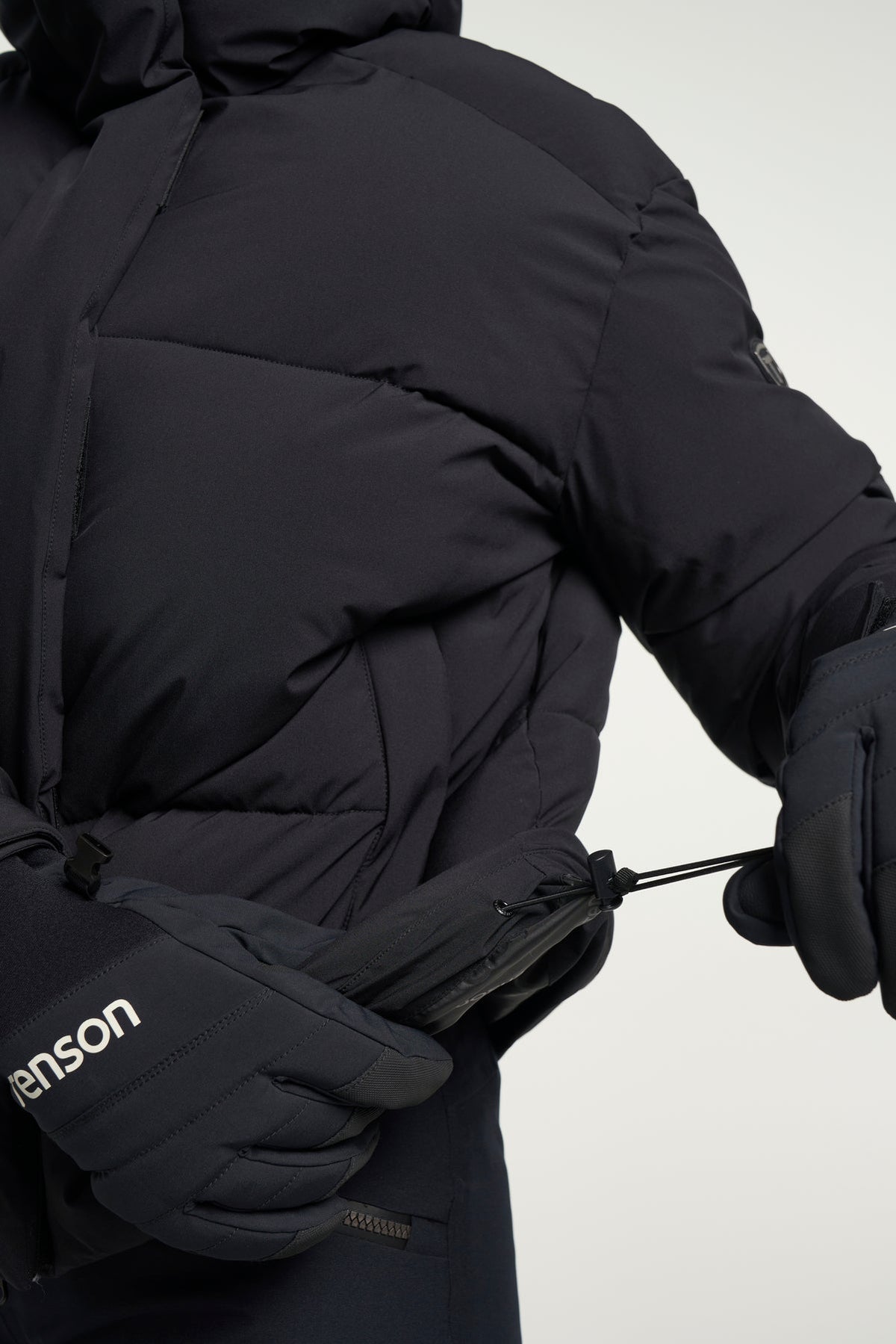 Tenson Moon Jacket Women Schwarz, Produktansicht