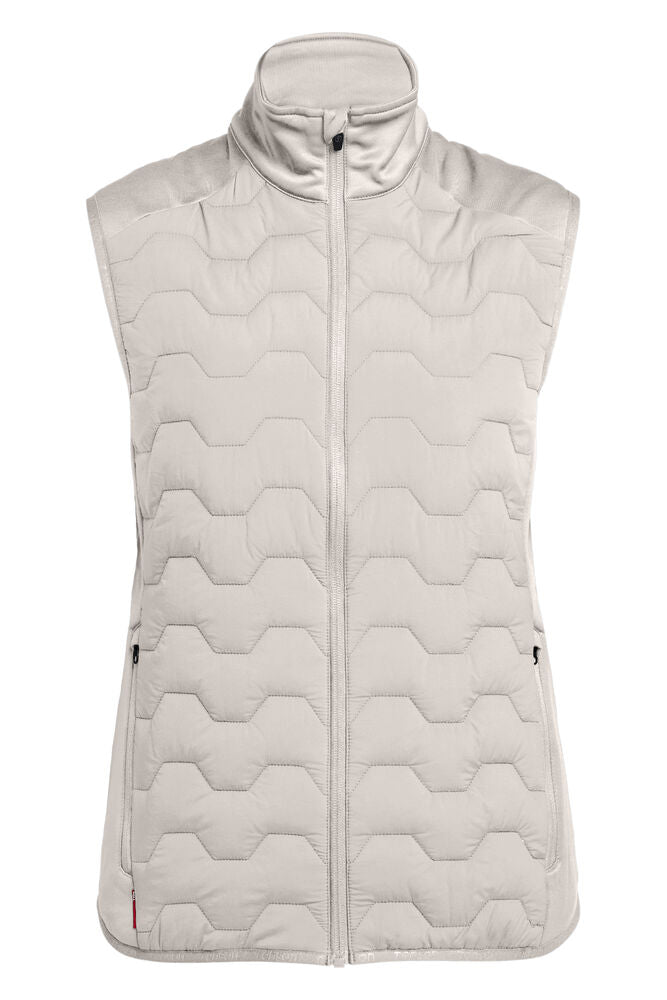 Tenson TXlite Hybrid Weste Damen in Sand (718), Vorderansicht