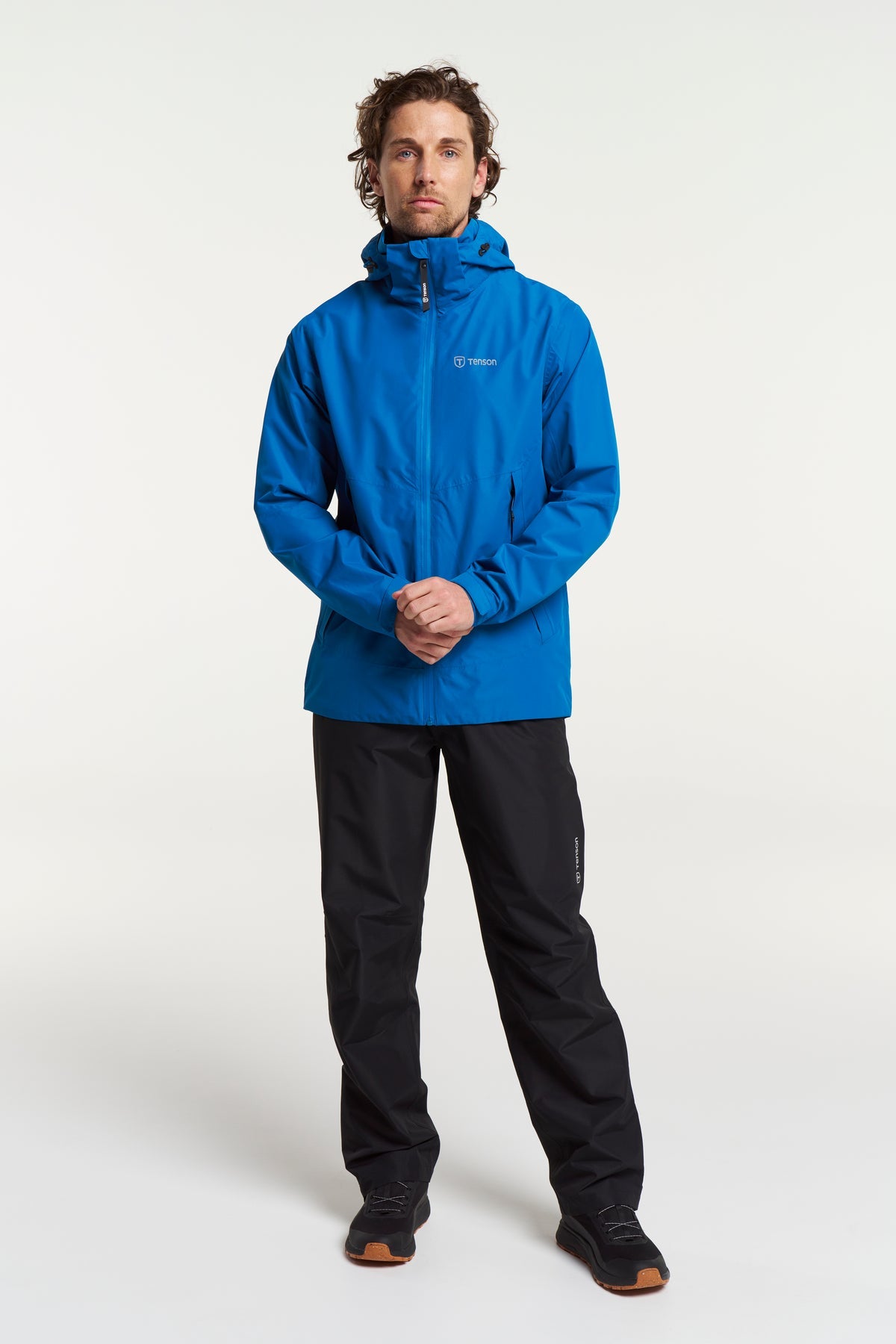 Tenson Winga Rain Jacket Men Blau, Produktansicht
