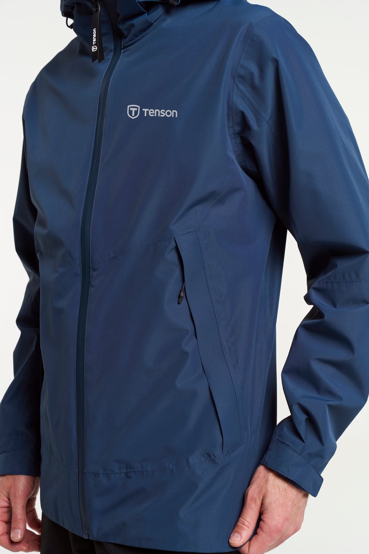 Tenson Winga Rain Jacket Men Dunkelblau, Produktansicht
