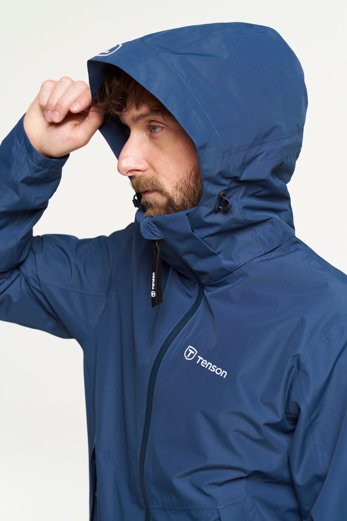 Tenson Winga Rain Jacket Men Dunkelblau, Produktansicht