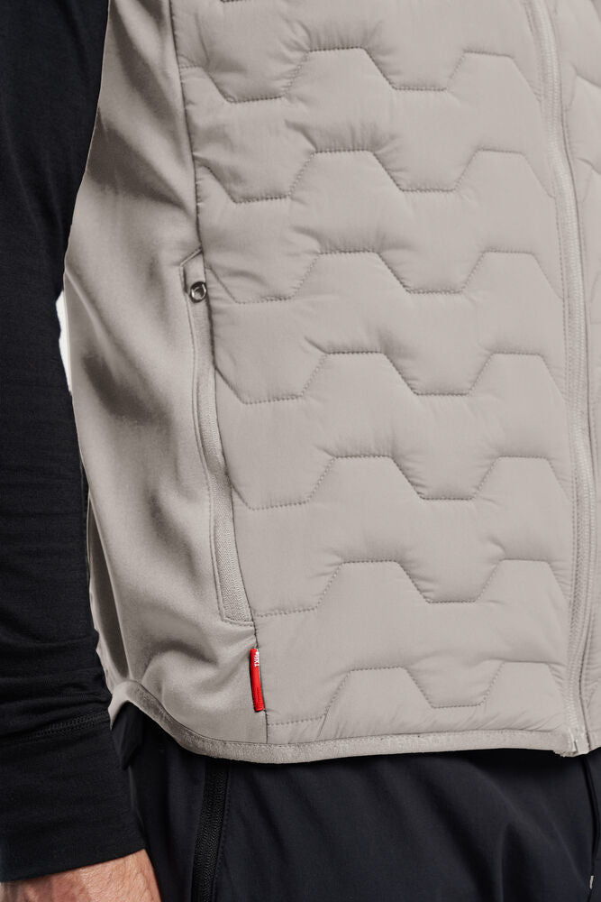 Tenson TXlite Hybrid Weste Herren in Sand (718), Detail