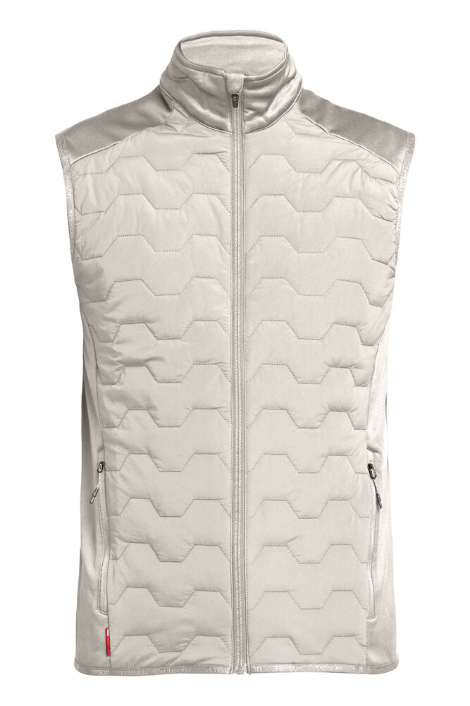 Tenson TXlite Hybrid Weste Herren in Sand (718), Vorderansicht