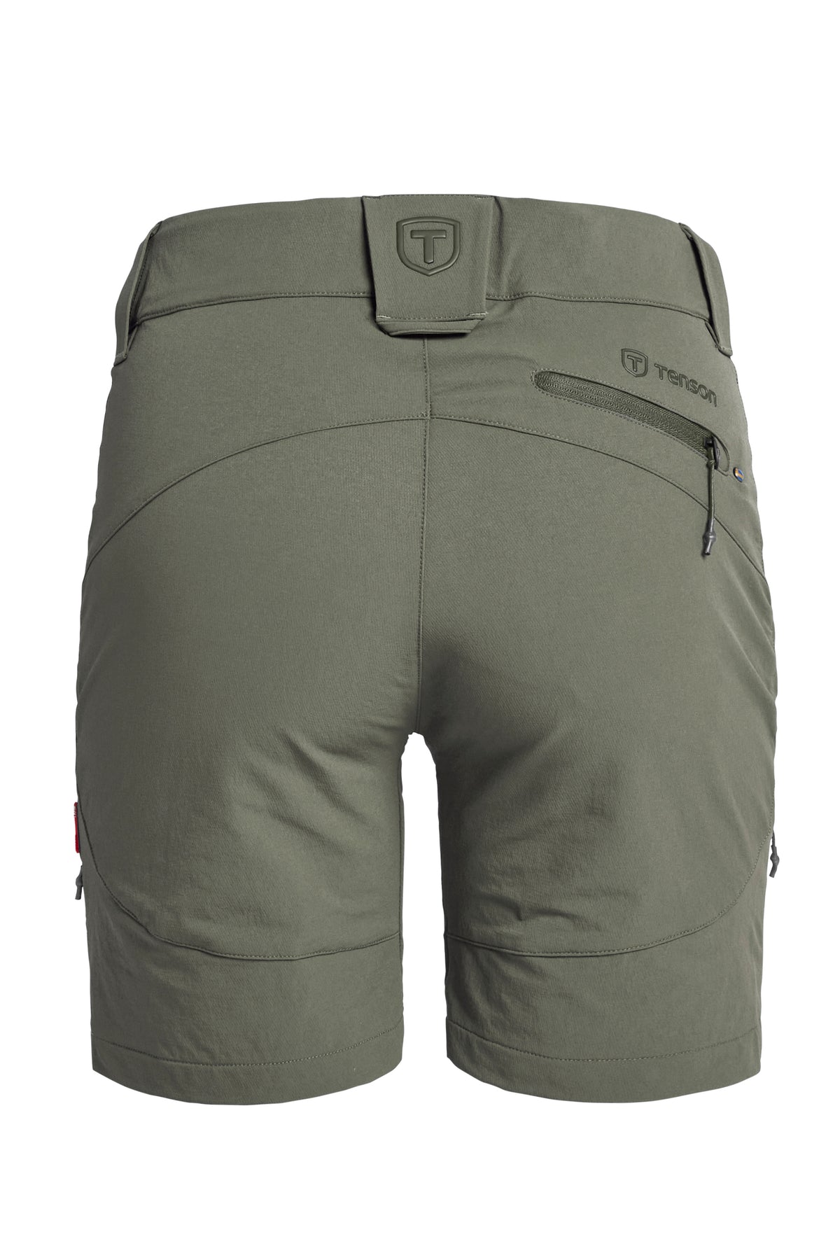 Tenson TXlite Flex Shorts Women Dunkelolivgrün, Produktansicht