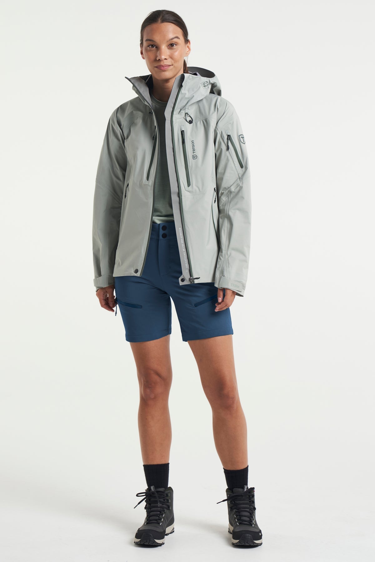 Tenson TXlite Flex Shorts Women Dunkelblau, Produktansicht