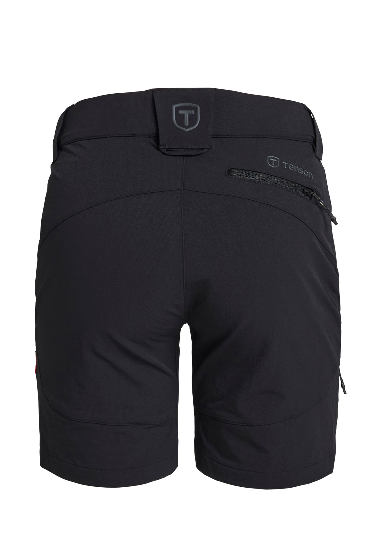 Tenson TXlite Flex Shorts Women Schwarz, Rückansicht