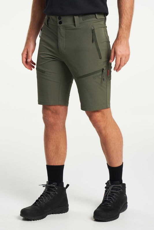 Tenson TXlite Flex Shorts Men Dunkelolivgrün, Produktansicht
