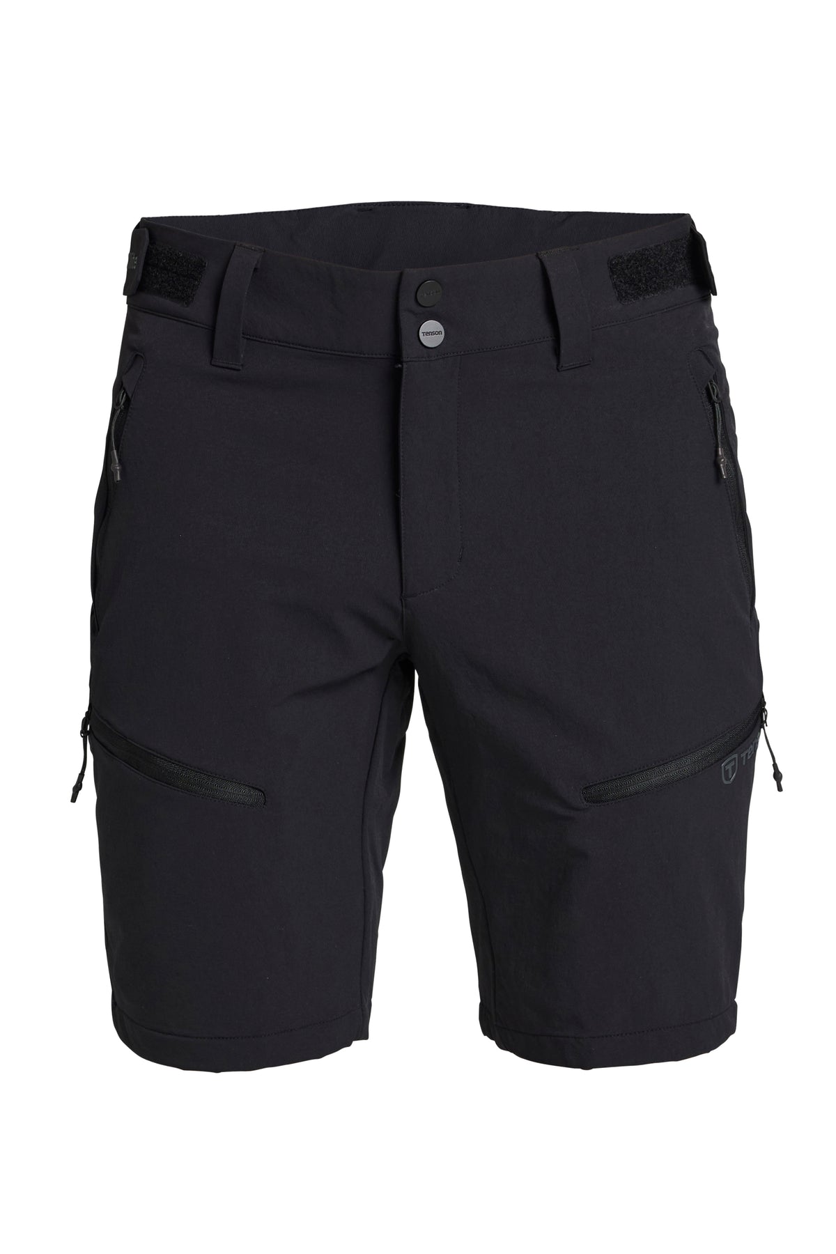 Tenson TXlite Flex Shorts Men Schwarz, Vorderansicht