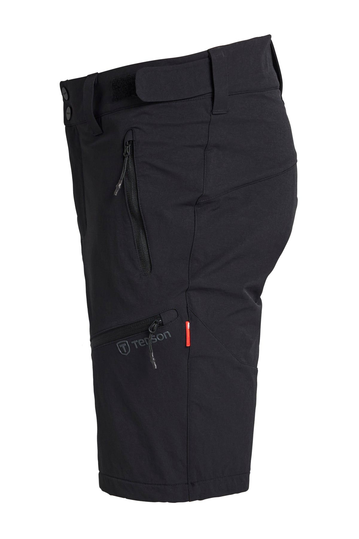 Tenson TXlite Flex Shorts Men Schwarz, Seitenansicht links