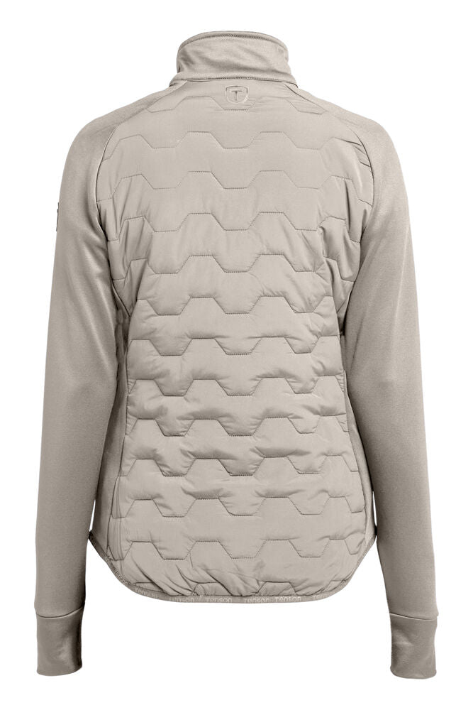 Tenson TXlite Hybrid Jacket Damen in Sand (718), Rückansicht