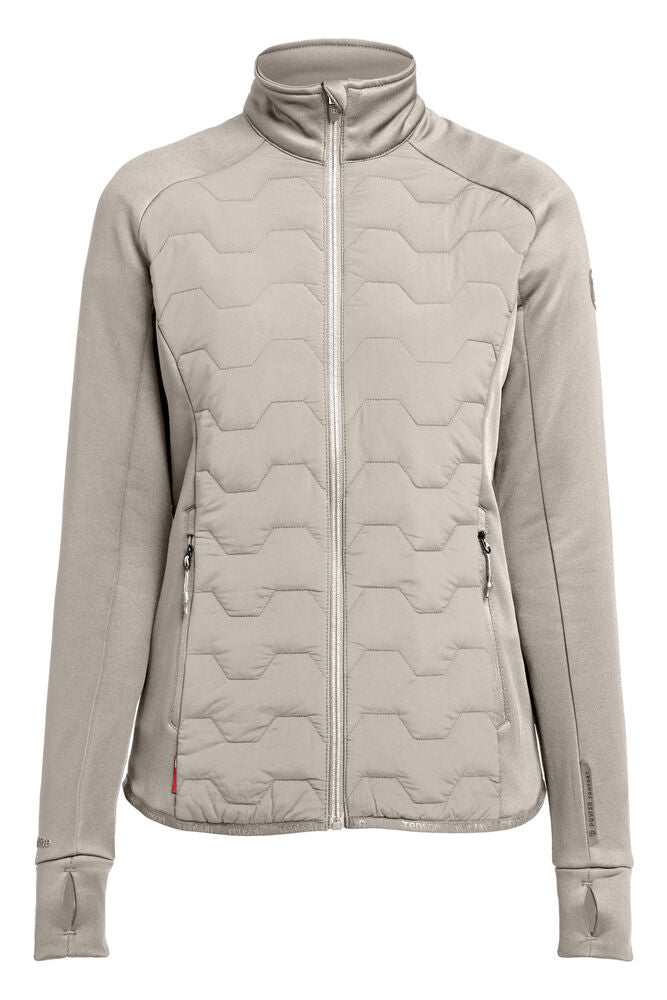 Tenson TXlite Hybrid Jacket Damen in Sand (718), Vorderansicht
