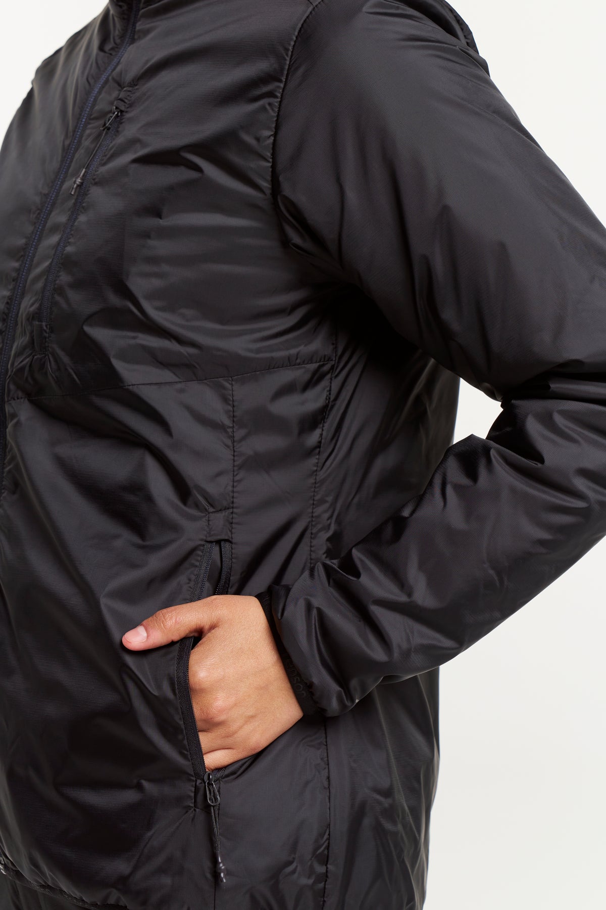 Tenson TXlite Core Puffer Jacket Women Schwarz, Produktansicht