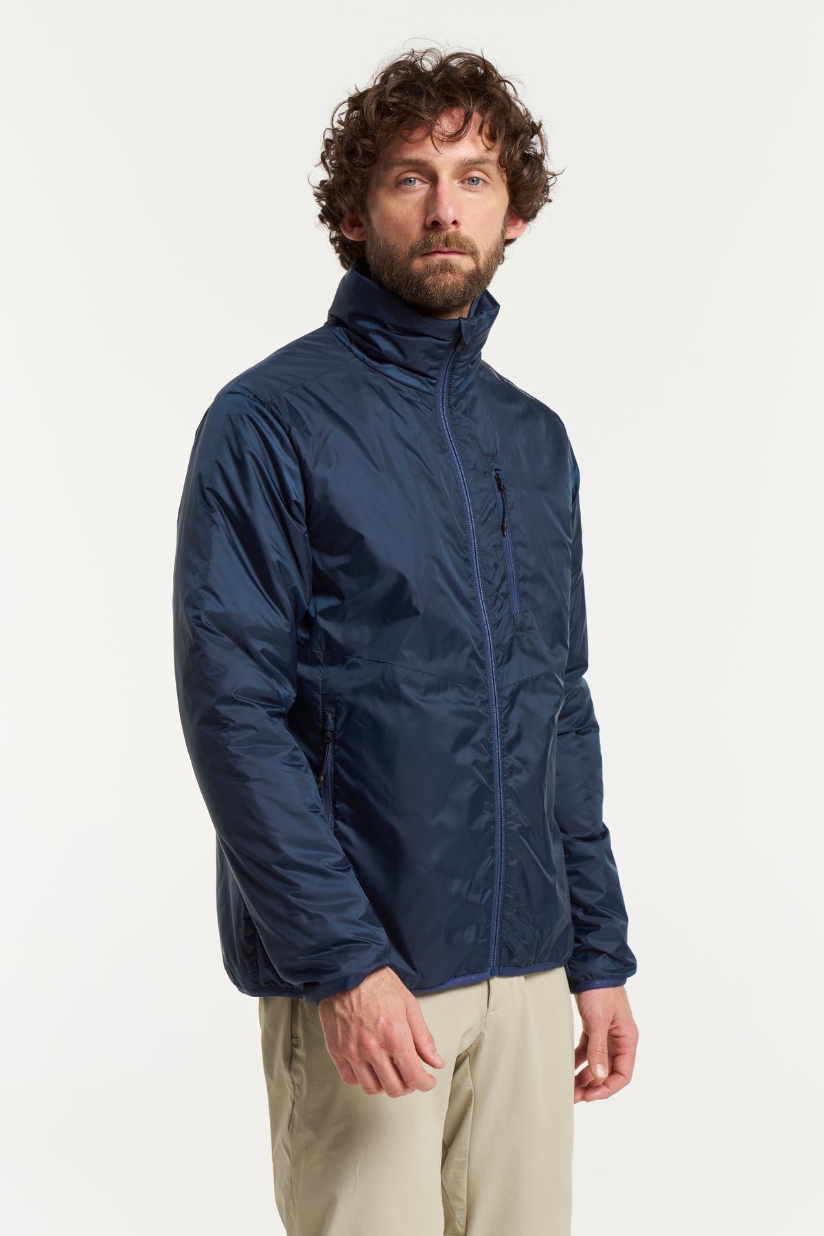 Tenson TXlite Core Puffer Jacket Men Dunkelblau, Vorderansicht