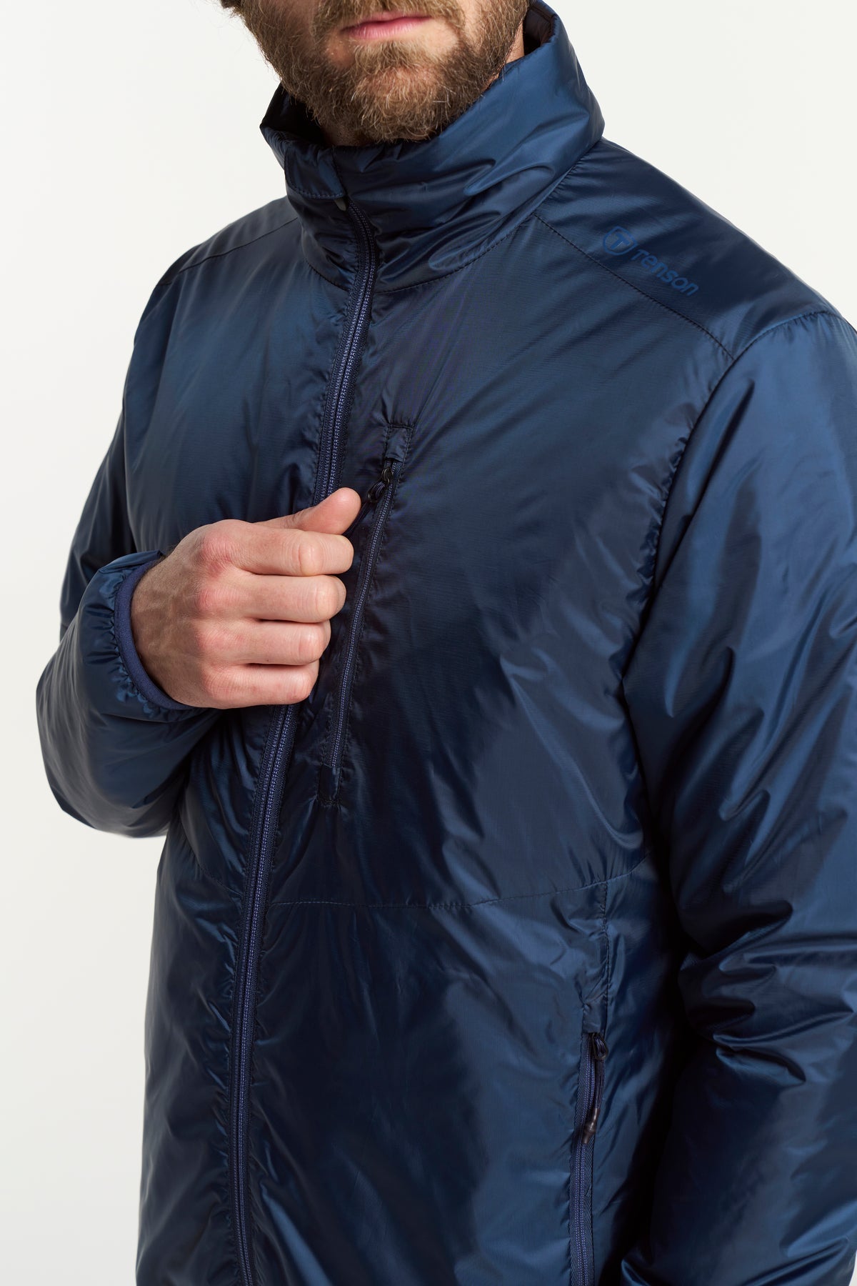 Tenson TXlite Core Puffer Jacket Men Dunkelblau, Produktansicht