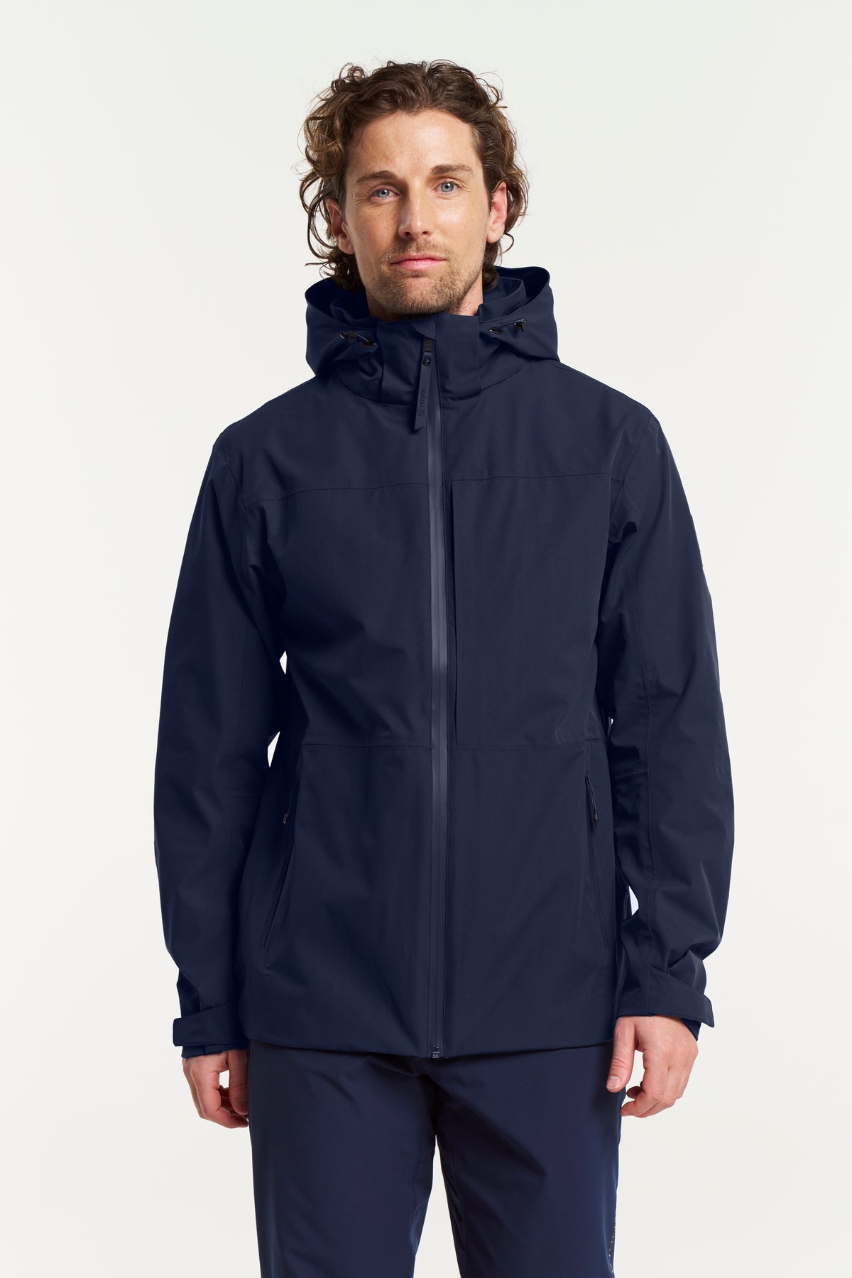 Tenson Cloudburst Jacket Men Dunkelmarineblau, Vorderansicht