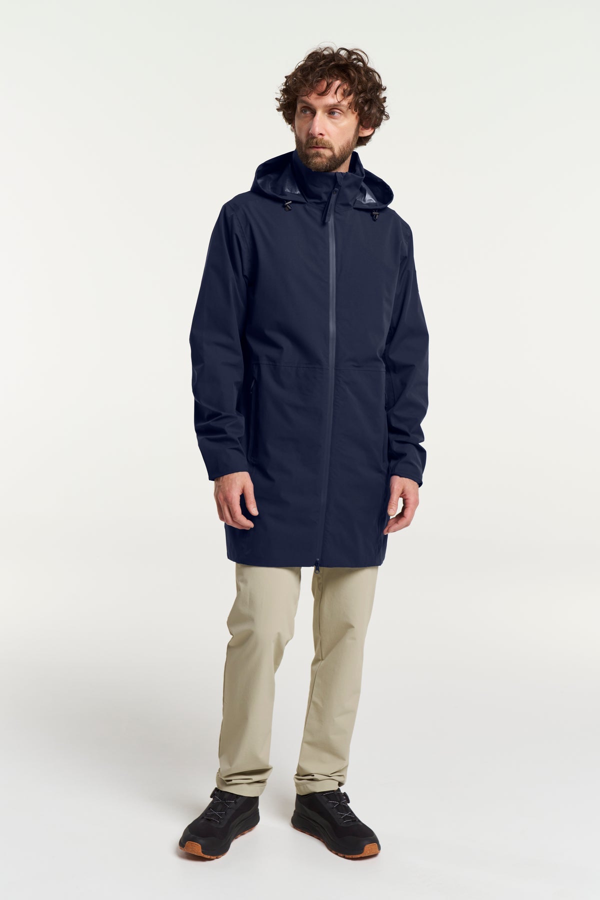 Tenson Cloudburst Coat Men Dunkelmarineblau, Produktansicht
