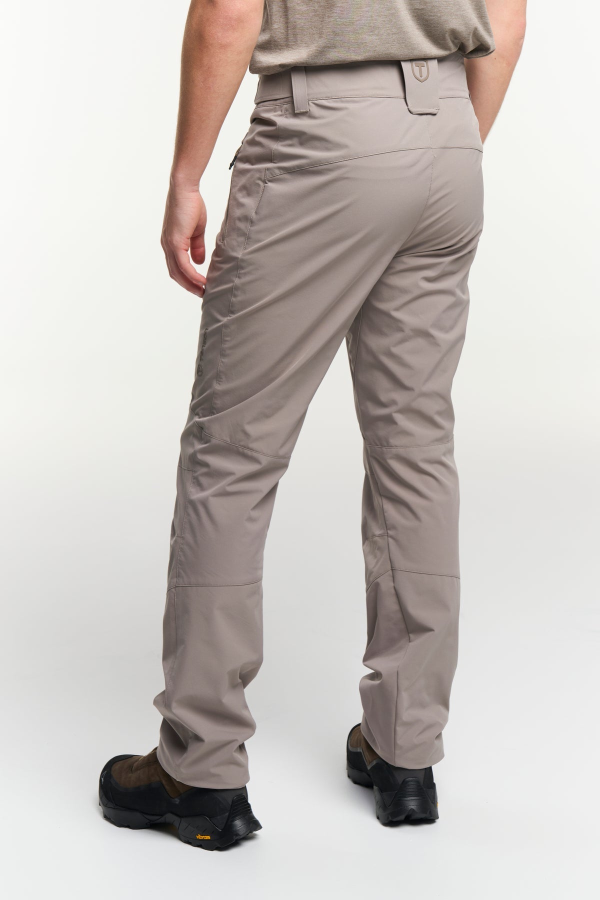 Tenson TXlite Stretch Pants Men Taupe, Rückansicht