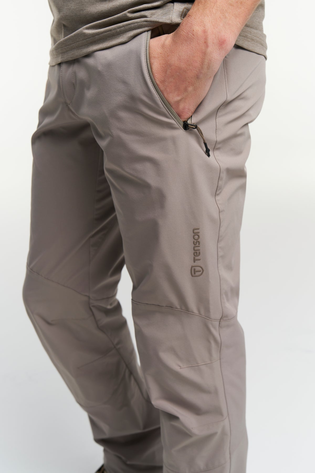 Tenson TXlite Stretch Pants Men Taupe, Produktansicht