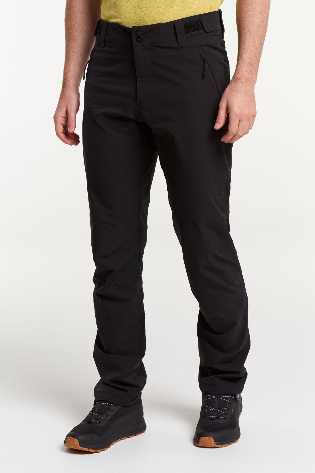 Tenson TXlite Stretch Pants Men Schwarz, Vorderansicht