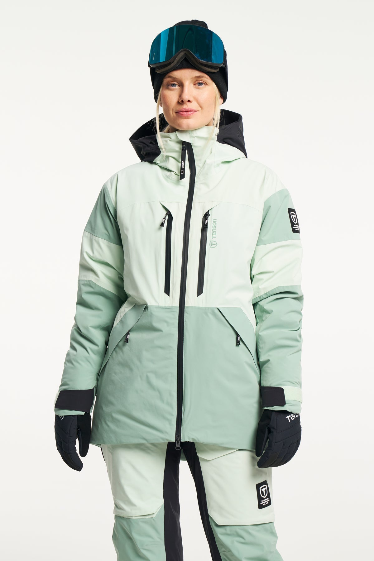 Tenson Aero XX Ski Jacket Women Hellgrün, Produktansicht