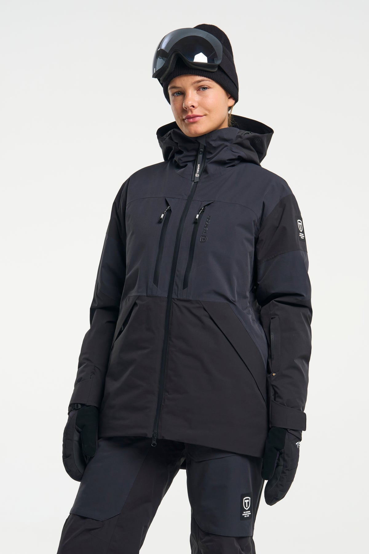 Tenson Aero XX Ski Jacket Women Anthrazit, Produktansicht
