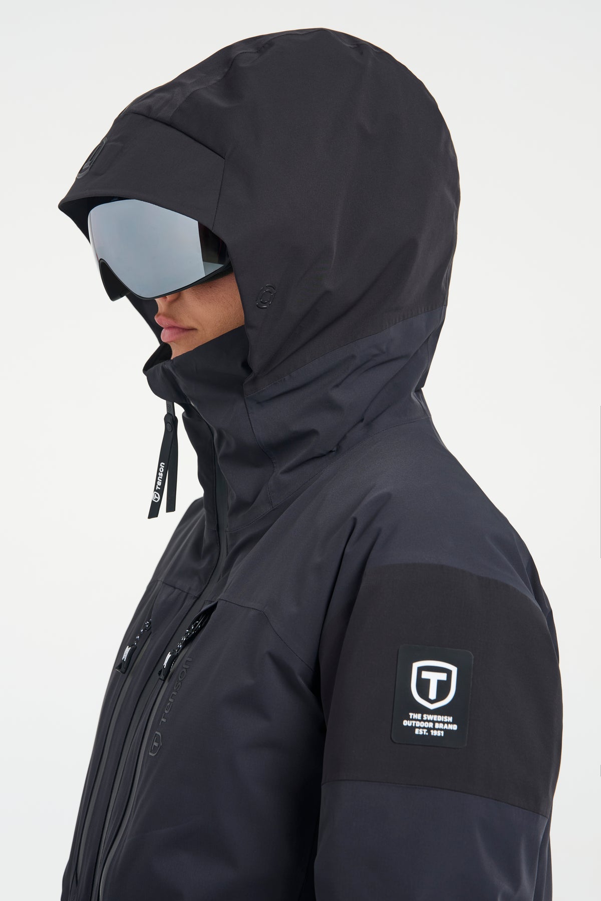 Tenson Aero XX Ski Jacket Women Anthrazit, Produktansicht