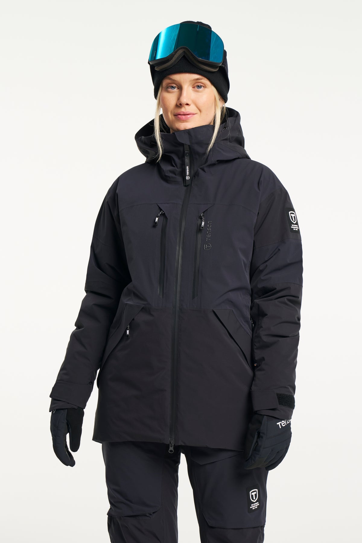 Tenson Aero XX Ski Jacket Women Anthrazit, Produktansicht