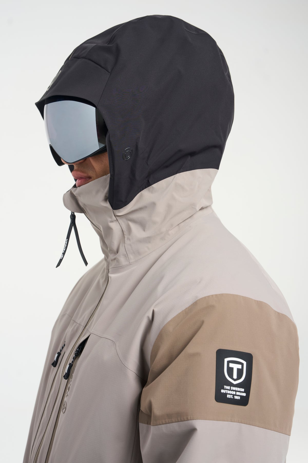 Tenson Aero XX Ski Jacket Men Taupe, Produktansicht