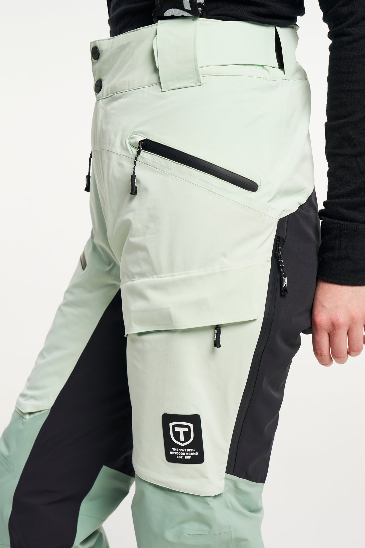 Tenson Aero XX Ski Pants Women Hellgrün, Produktansicht